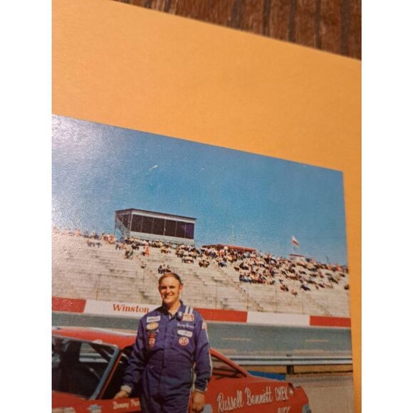 Vintage Benny Parsons #72 NASCAR Postcard STP GN Champ Racing Pictorial 5x7 - Picture 4 of 5